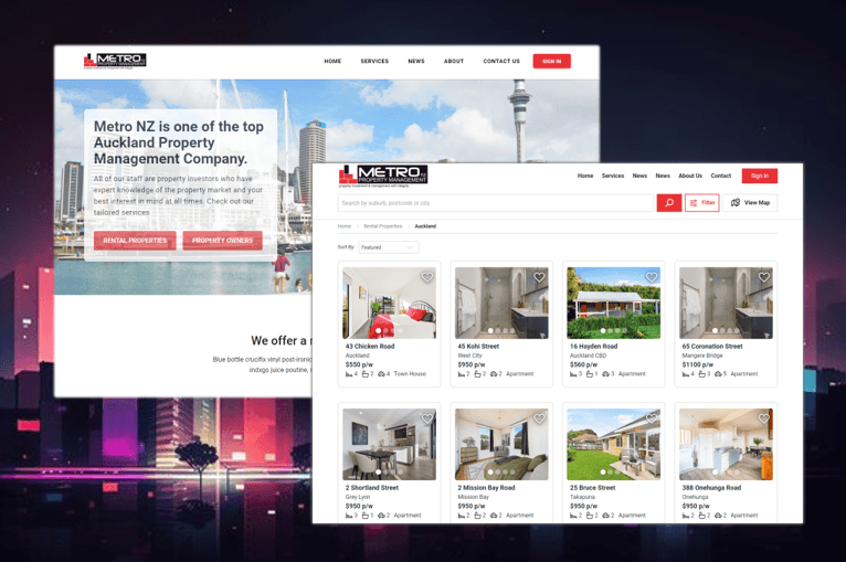 Metro Property Redesign